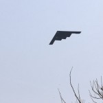 In a serious escalation, the U.S. sent this B2 nuclear-ready bomber over Korea last April.
